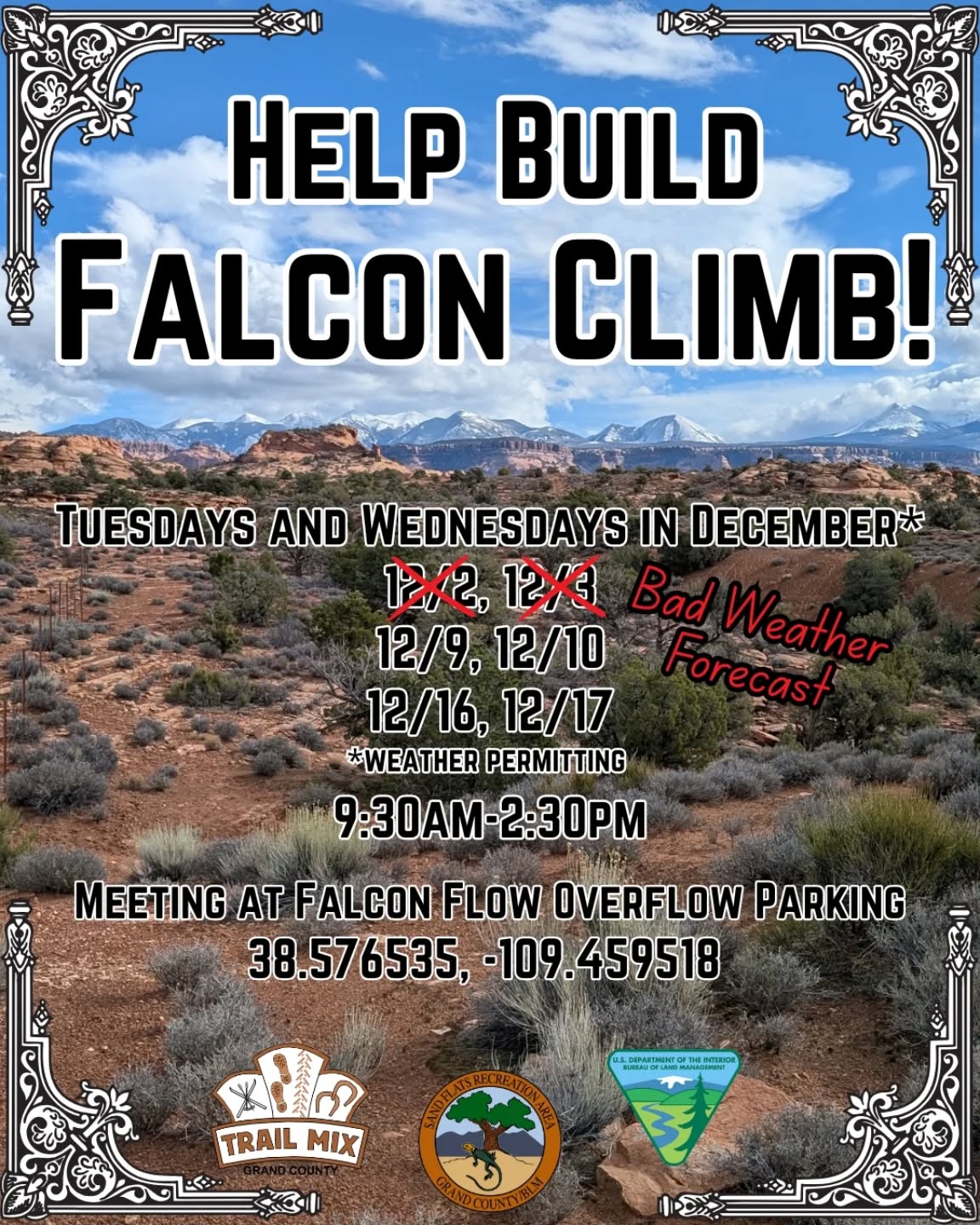 falcon climb voluteer days 2025